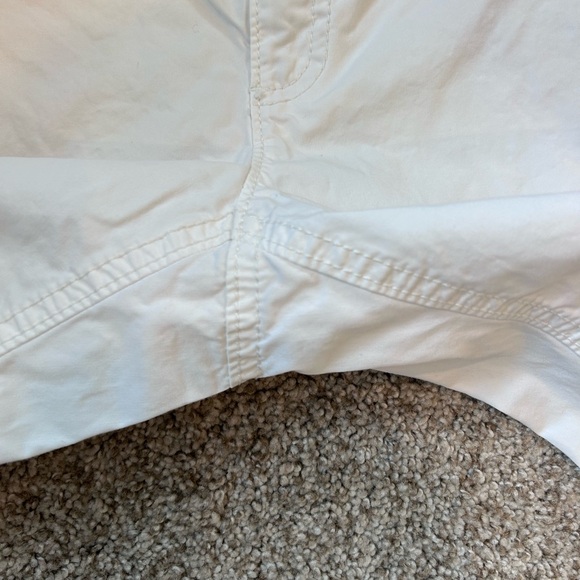 Vintage Y2K Banana Republic Low Rise Flare/Wide Leg 100% cotton pants. 8 Long - Picture 4 of 16